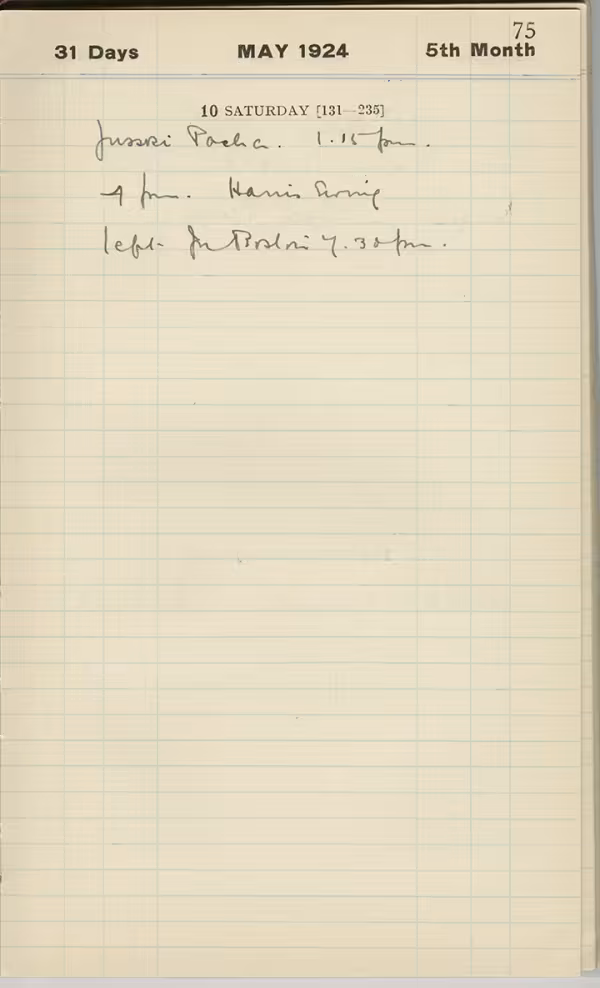 Handwritten notes on paper