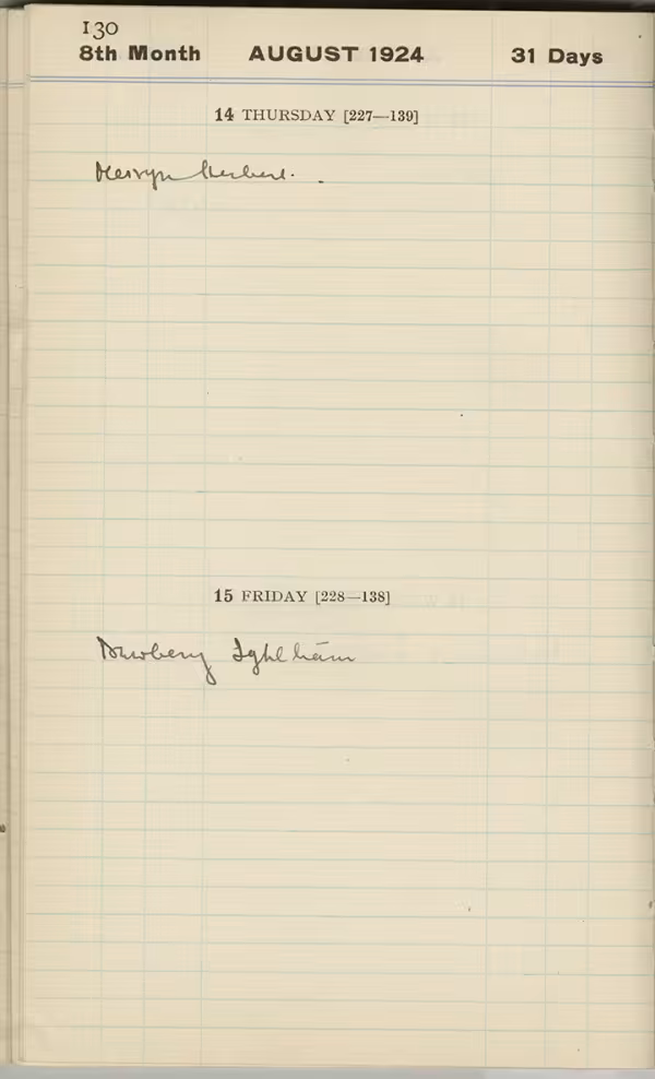 Handwritten notes on paper