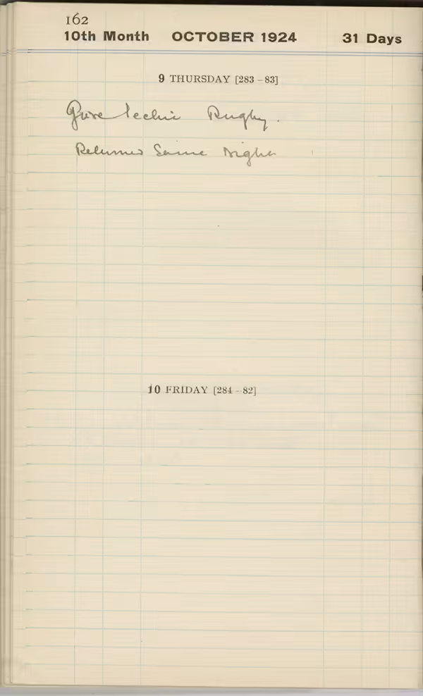 Handwritten notes on paper