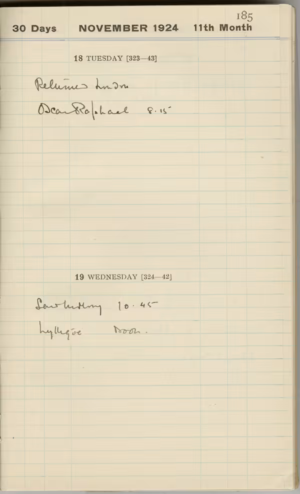 Handwritten notes on paper