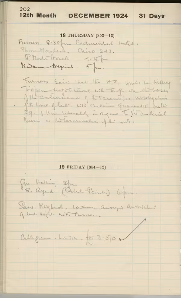 Handwritten notes on paper