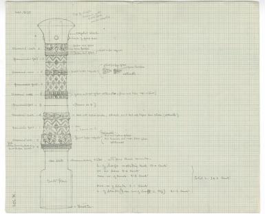drawing of a dagger handle