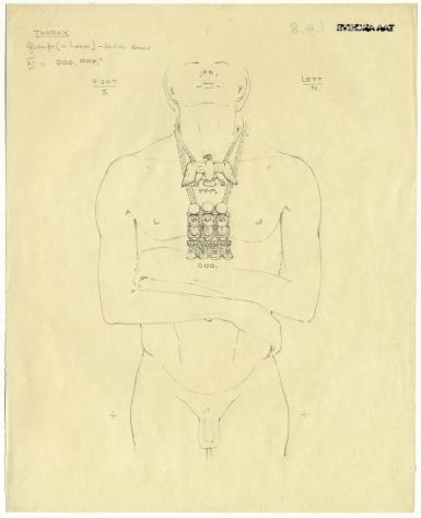 drawing of a body