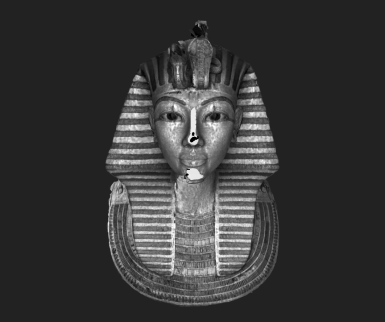 screenshot of 3D model of mask cropped