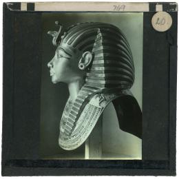 Image of lantern slide of king's mask
