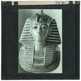Image of lantern slide of king's mask