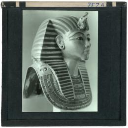 Image of lantern slide of king's mask