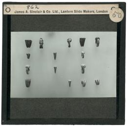 Image of lantern slide of rings