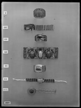 Image of negative of seven bracelets
