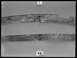 Image of negative of middle part of two girdles with incised decoration