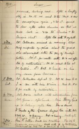Image of a diary page