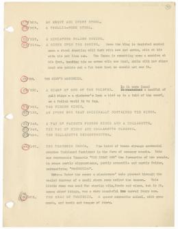 Typed lecture with annotations in pencil