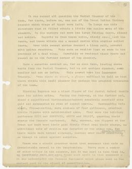 Typed lecture with annotations in pencil