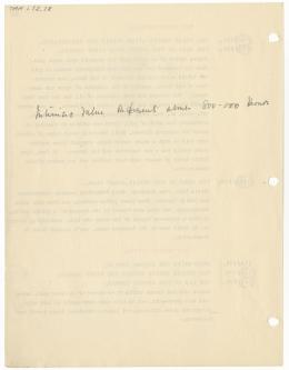 Lecture with annotations in pencil