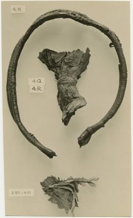 image of photographic print of headdress in object card