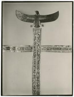 image of photographic print of external trappings in object card