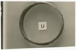 image of photographic print of gold circlet in object card