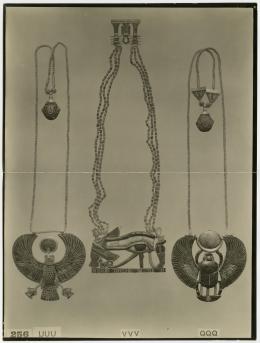 image of photographic print of pectorals in object card