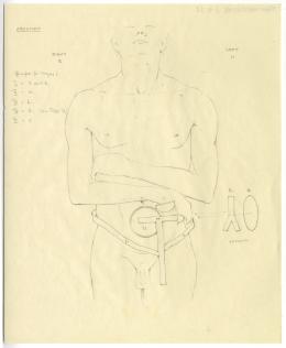 objects found on Tutankhamun's body: abdomen