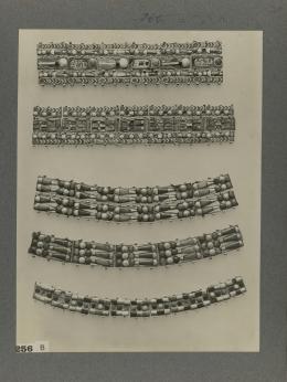 image of ornamental side straps from Burton's album