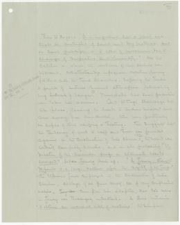 Handwritten notes on paper