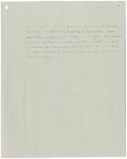 Handwritten notes on paper