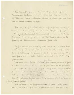 Handwritten notes on paper