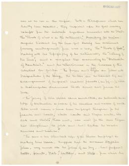 Handwritten notes on paper