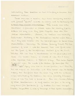 Handwritten notes on paper