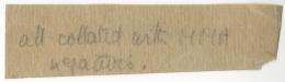 writing on paper