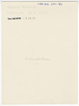 Handwritten notes on paper