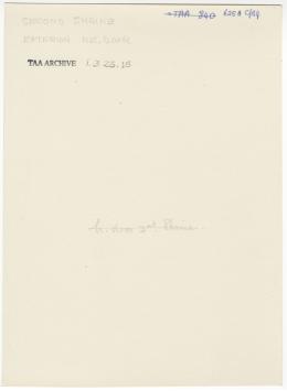 Handwritten notes on paper