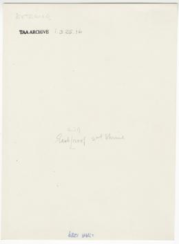 Handwritten notes on paper