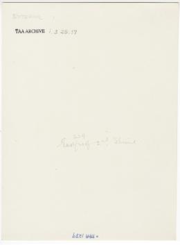 Handwritten notes on paper