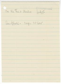 writing on paper