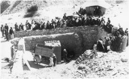 workers carrying object