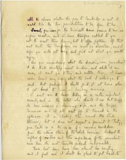 Handwritten notes on paper