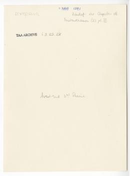 writing on paper