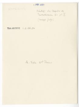 writing on paper