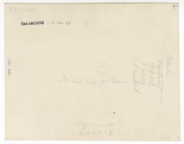 Handwritten notes on paper