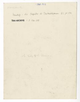Handwritten notes on paper