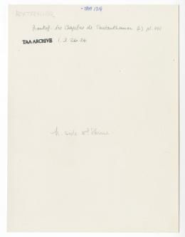 Handwritten notes on paper