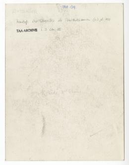 Handwritten notes on paper