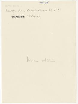 Handwritten notes on paper