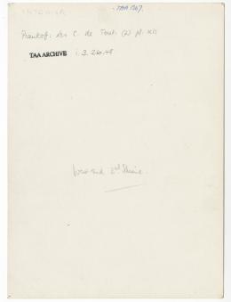 Handwritten notes on paper