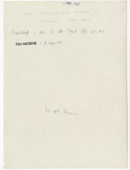Handwritten notes on paper