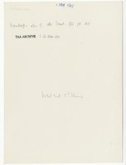 Handwritten notes on paper