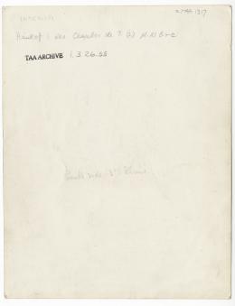 Handwritten notes on paper