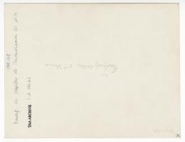Handwritten notes on paper