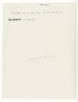 Handwritten notes on paper